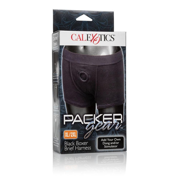 Packer Gear Black Boxer Brief Harness Xl-2xl - Stuffgoodies