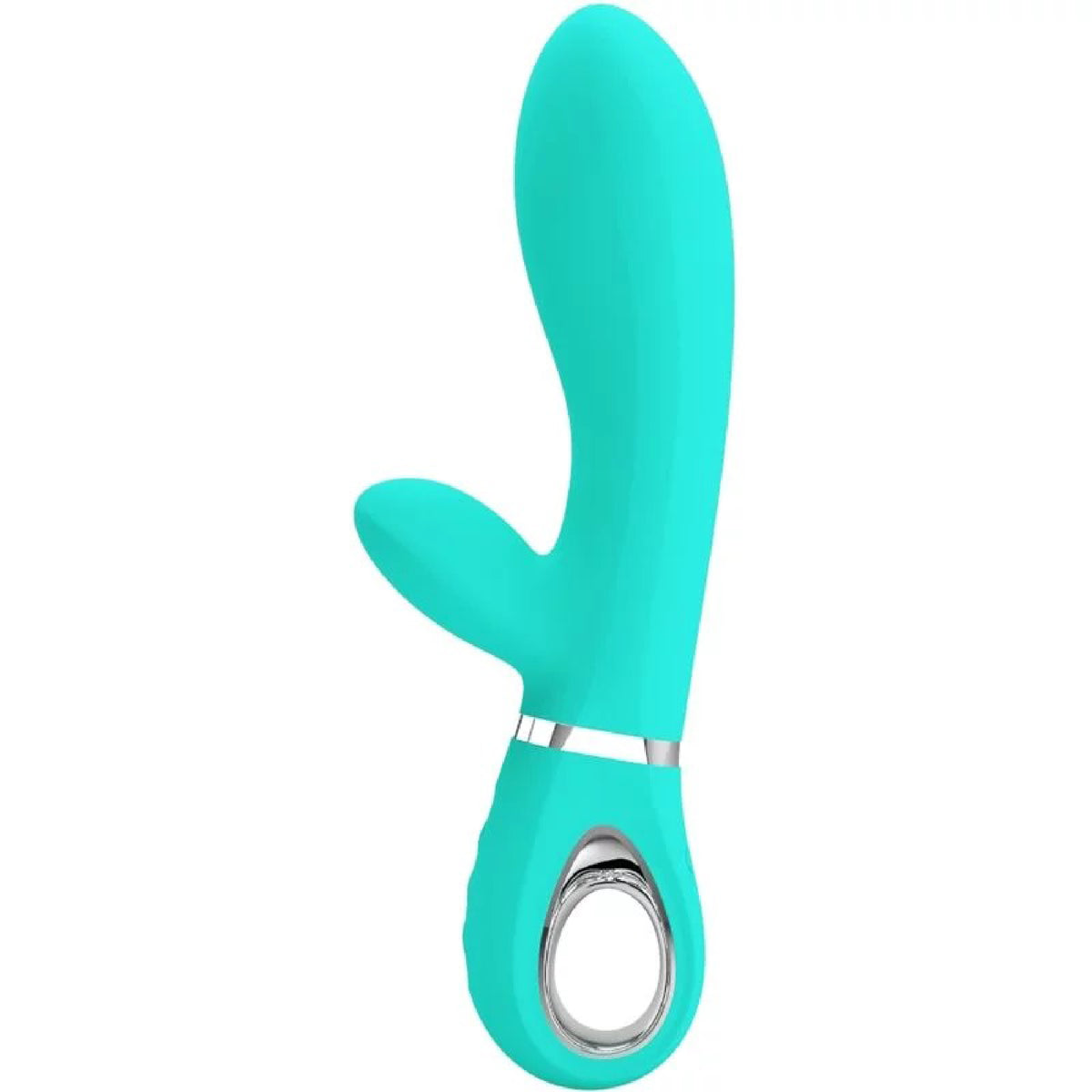 Thomas Super Soft Silicone Rabbit Vibrator - Turquoise Default Title