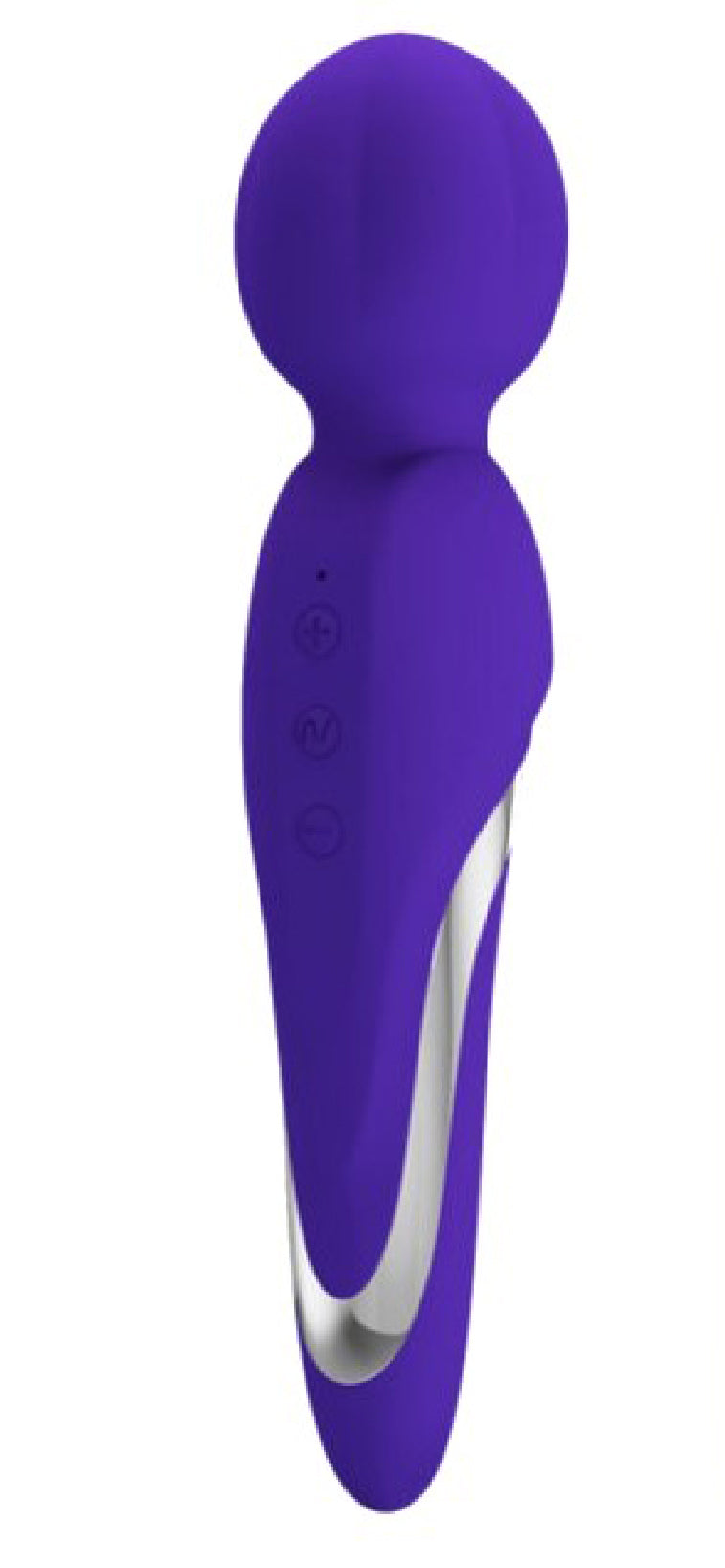 Walter Super Soft Silicone Wand - Violet