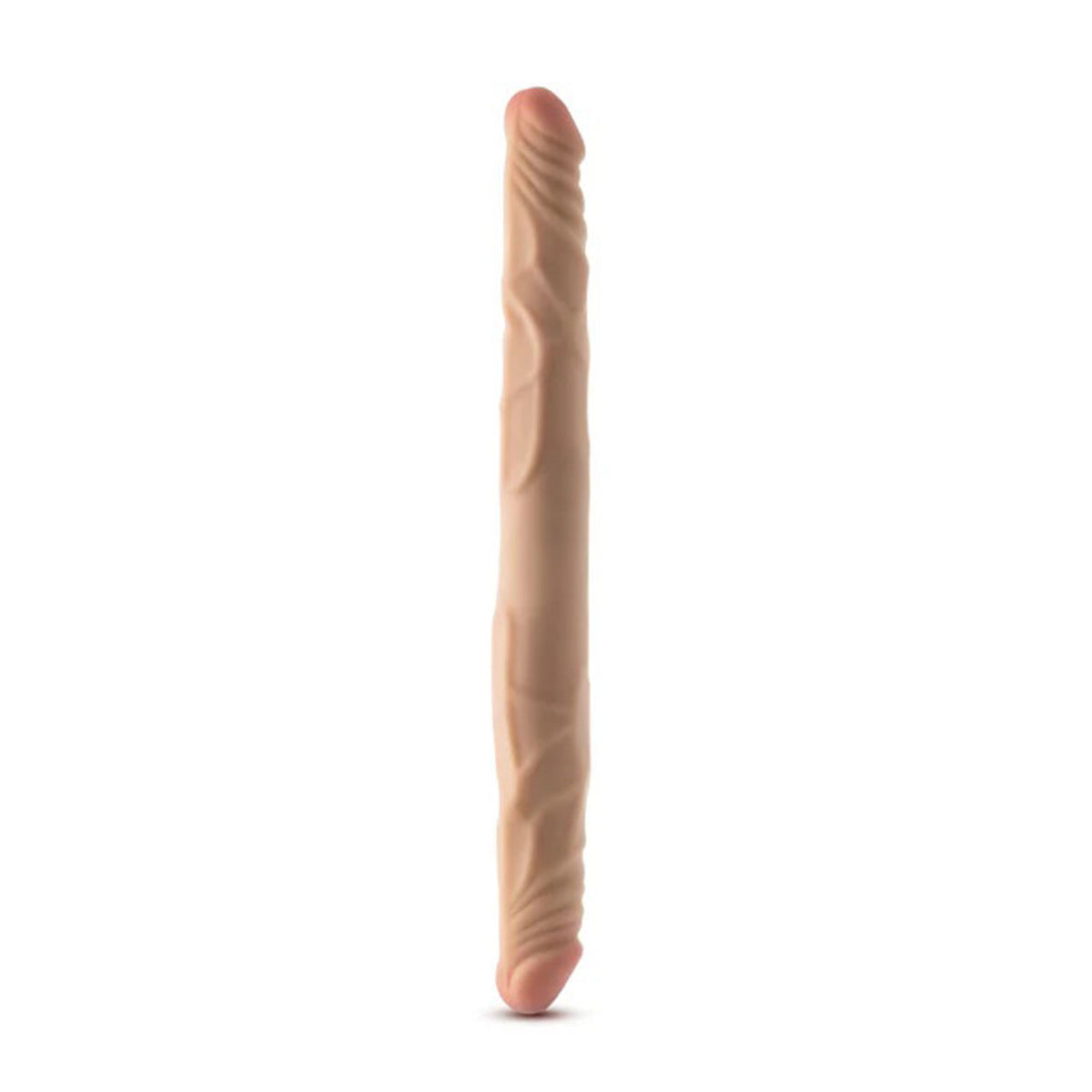 Dr. Skin Plus - 14” Posable Double Dong - Beige Default Title