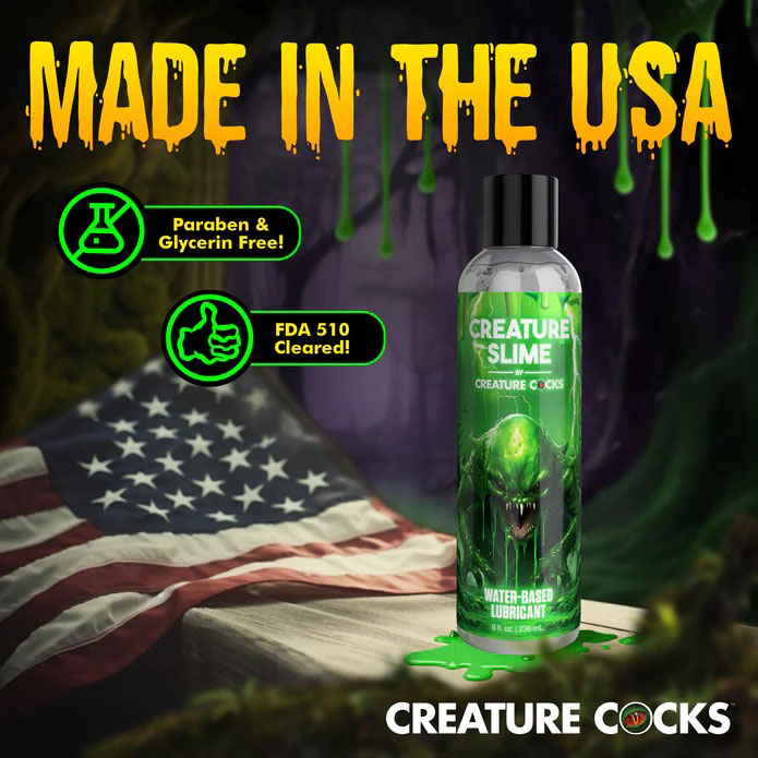 Creature Slime Water Based  Lubricant 8oz