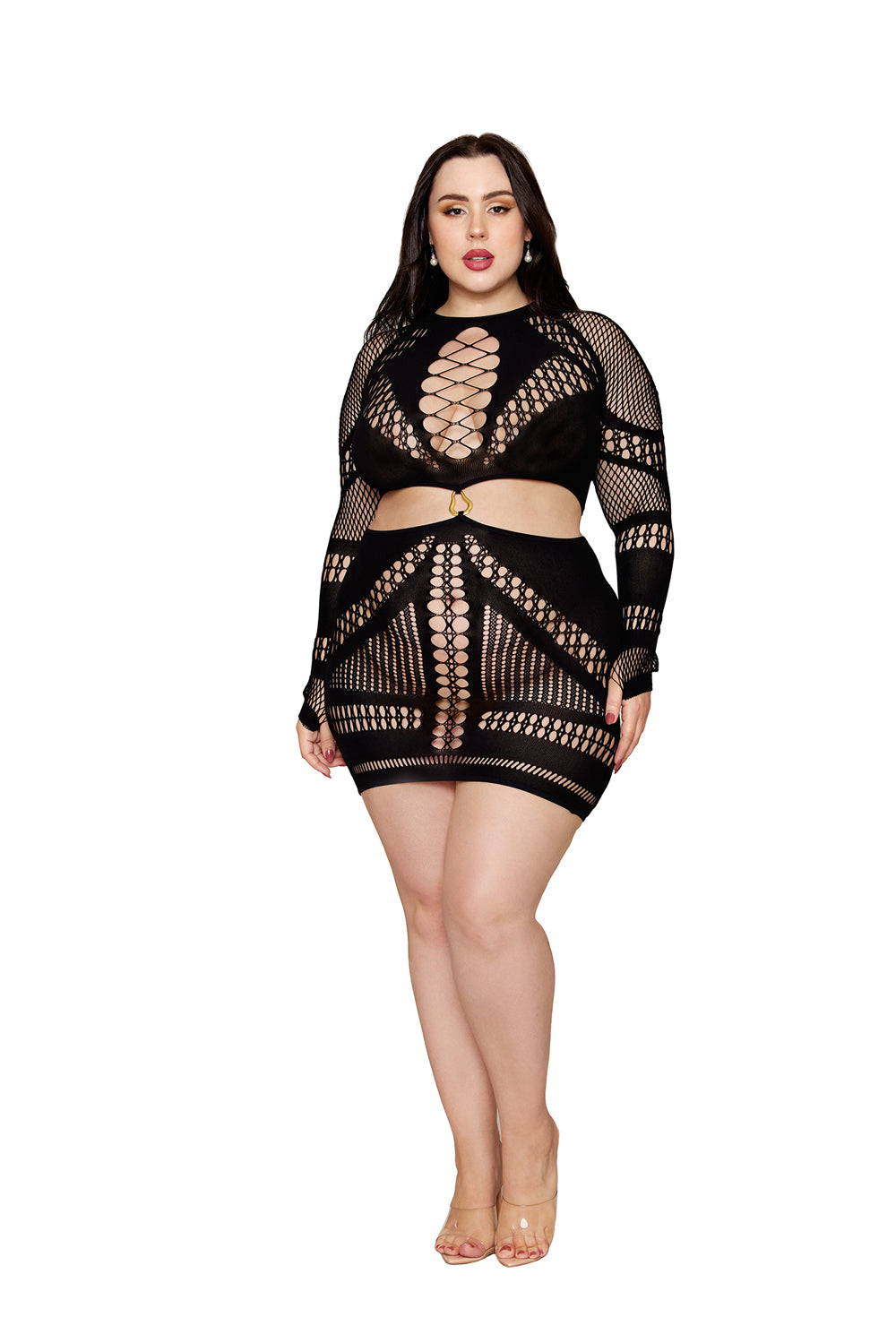 Chemise Dmnd - Queen Size - Black