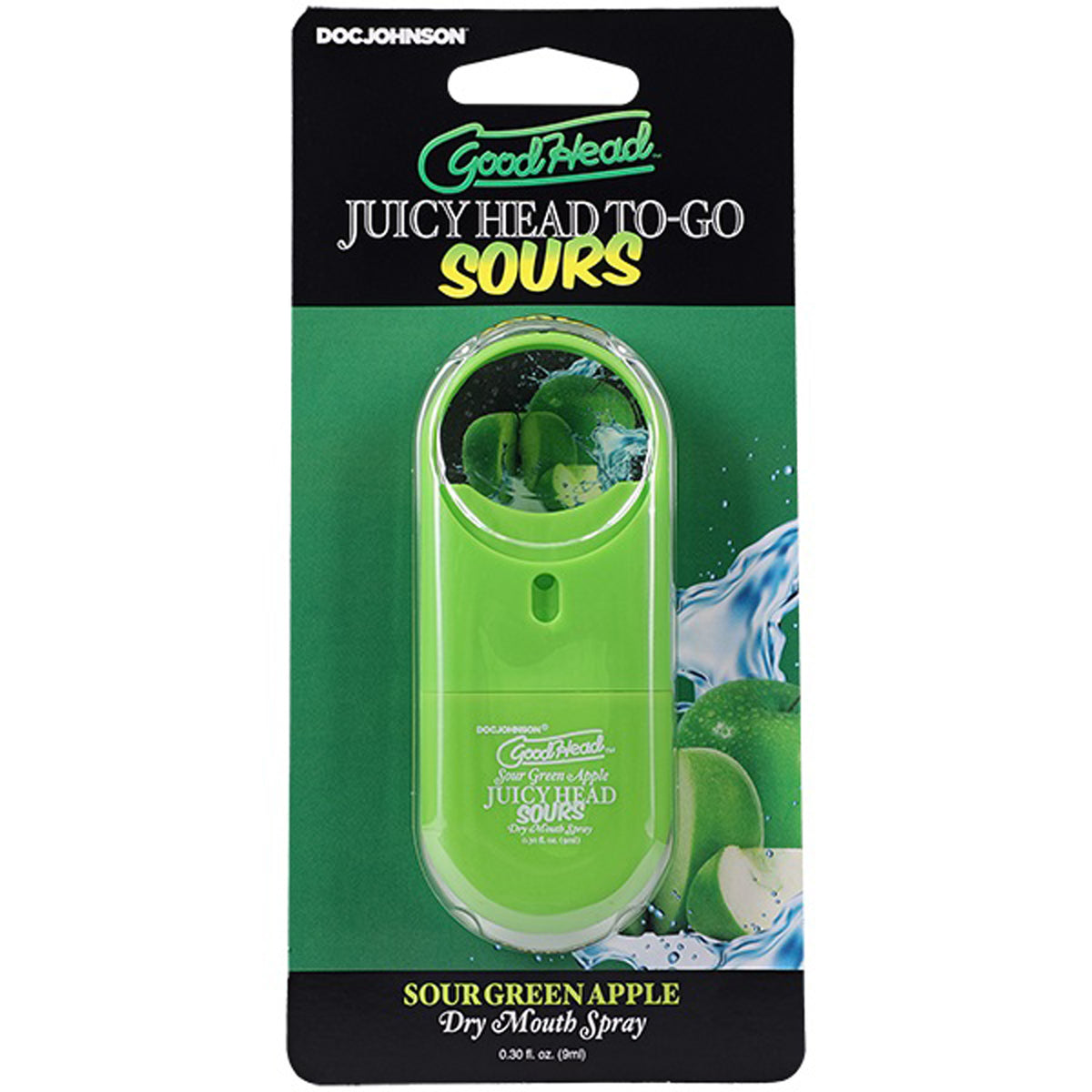 Goodhead Juicyhead Dry Mouth Spray to Go - Sour Green Apple .30 Oz