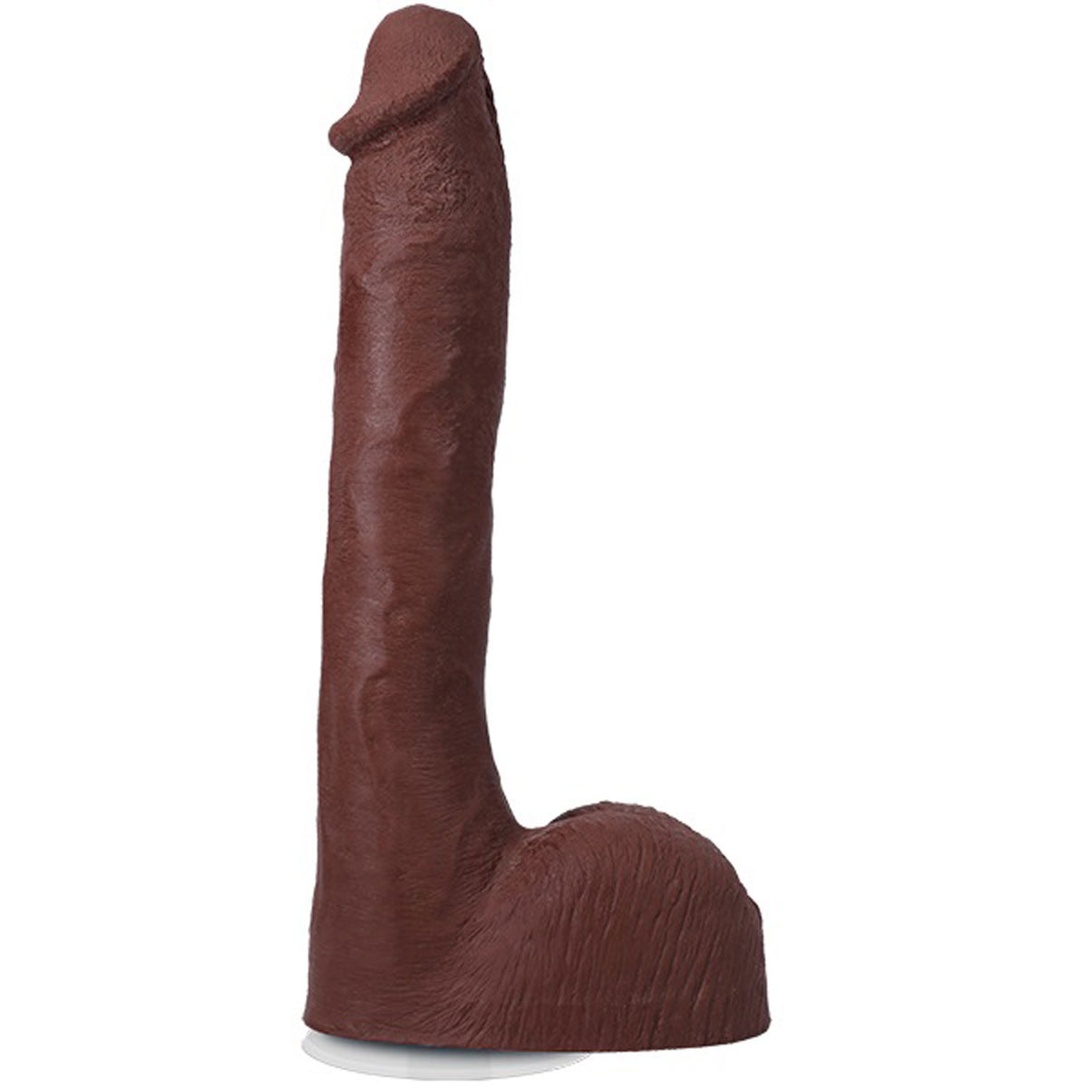 Signature Cocks Pressure 10&quot; Cock With Removable Vac-U-Lock Suction Cup - Chocolate Default Title