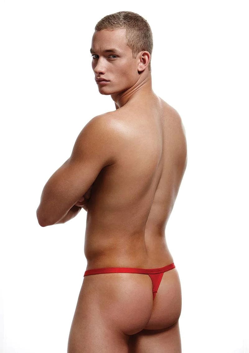 break a way thong large xlarge red