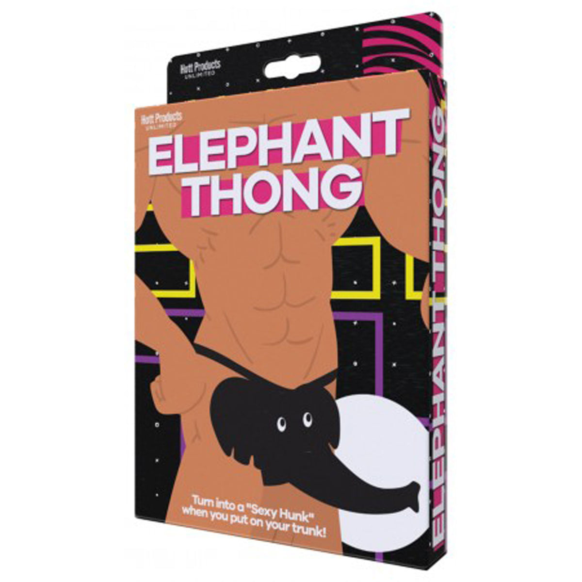 Elephant Thong - Black - One Size