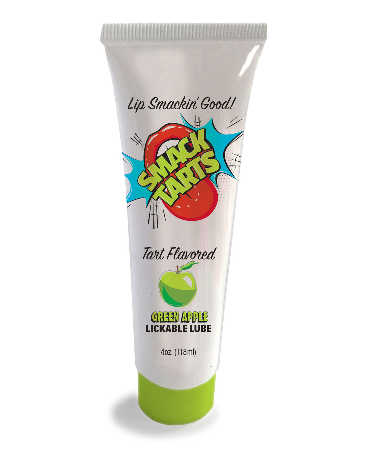 Smack Tarts 4oz Lickable Flavored Lubricant -  Green Apple