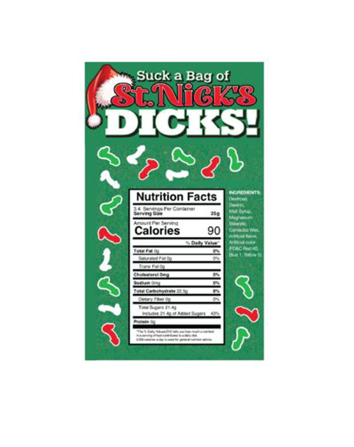 Suck a Bag of St. Nicks Dicks 3oz Bag