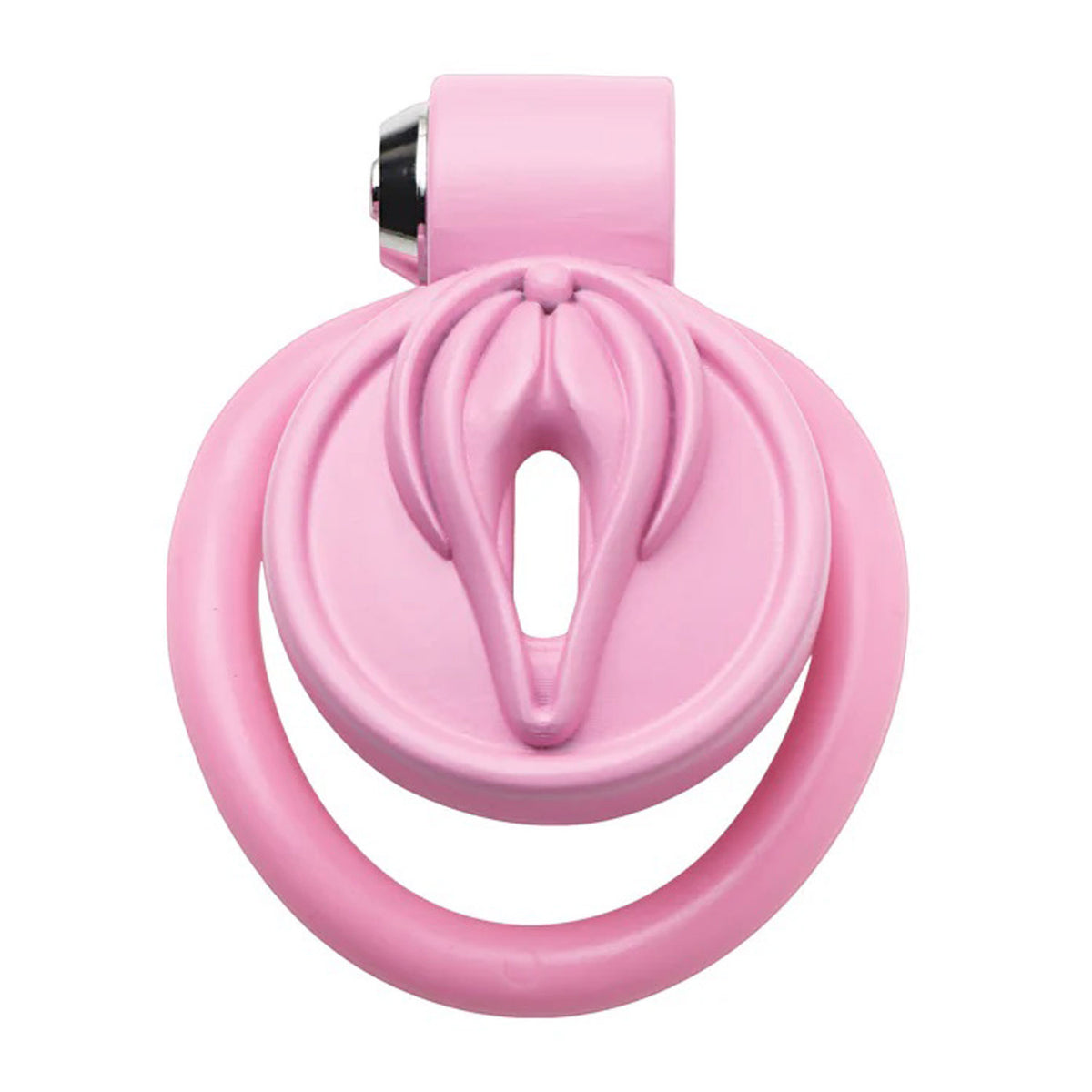 Pussification Vulva Chastity Cage - Pink