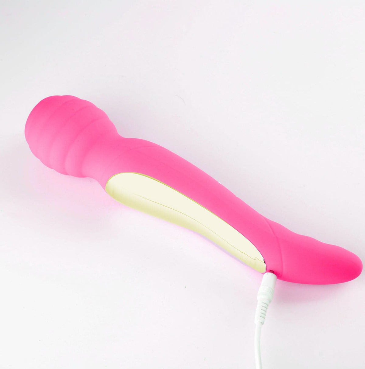 zoe twisty dual vibrating pleasure wand pink