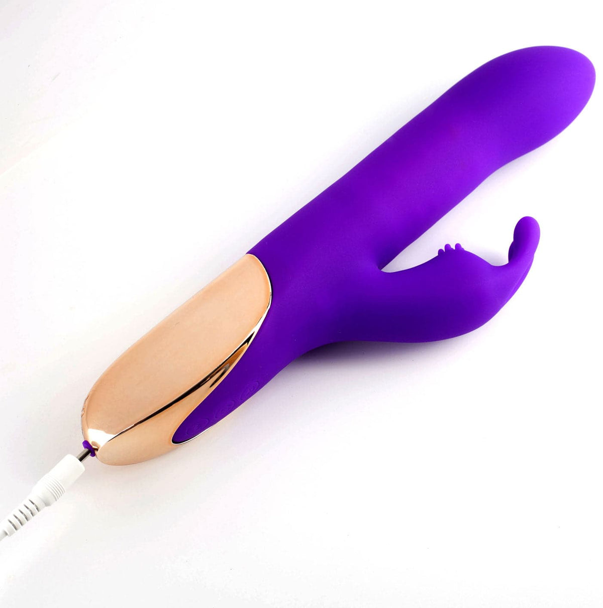 karlin usb rechargeable 10 function rabbit vibrator purple