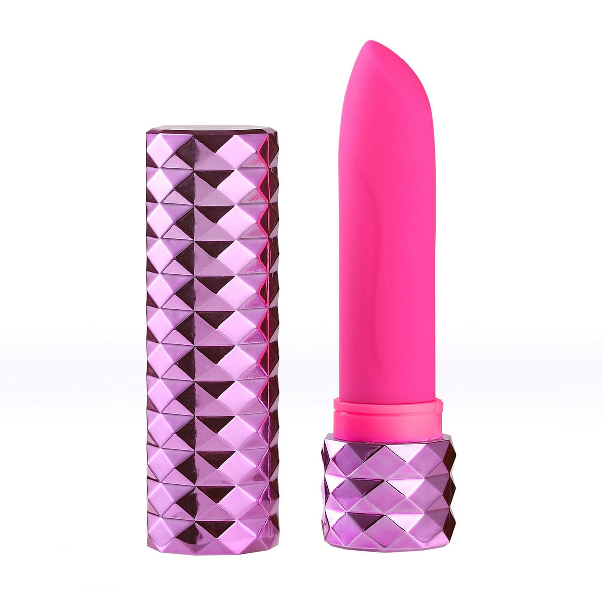 roxie crystal gem lipstick bullet vibrator pink