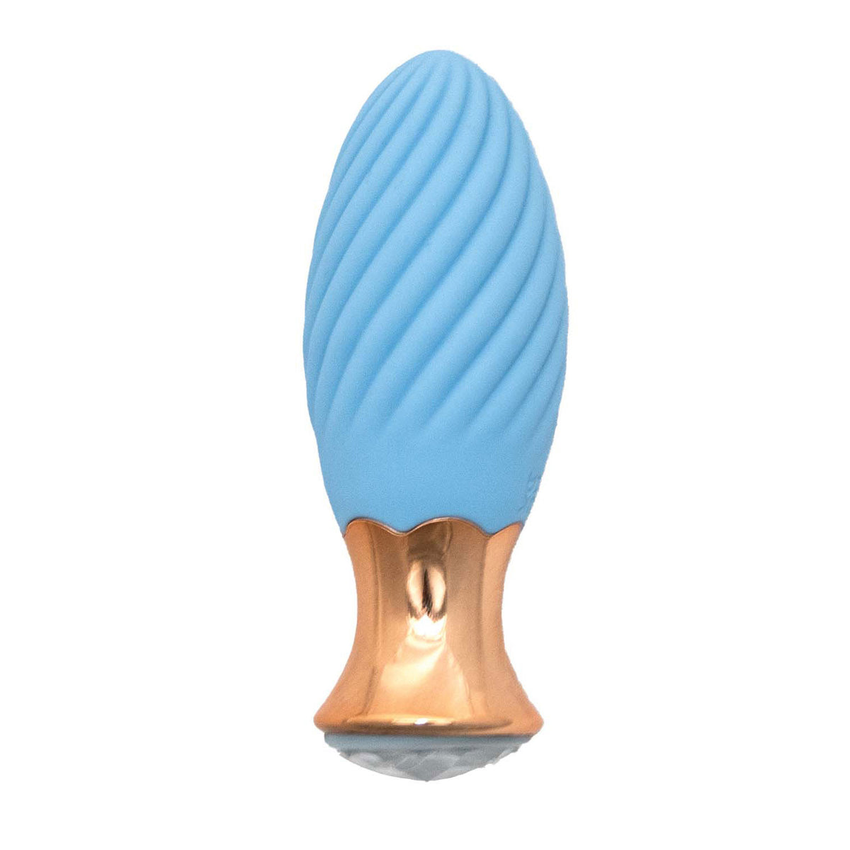 Goddess Diamond Tulip Massager - Blue Default Title