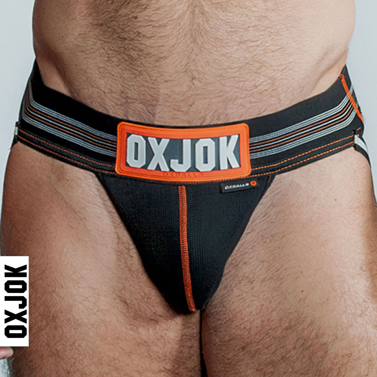 Slingjock Upthrust Slider-Strap Jock Black Iron - Large Default Title