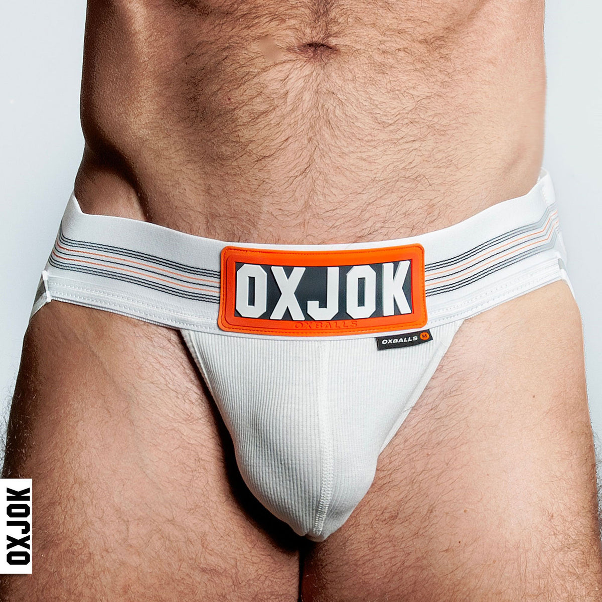 Slingjock Upthrust Slider-Strap Jock White Snow - Large Default Title