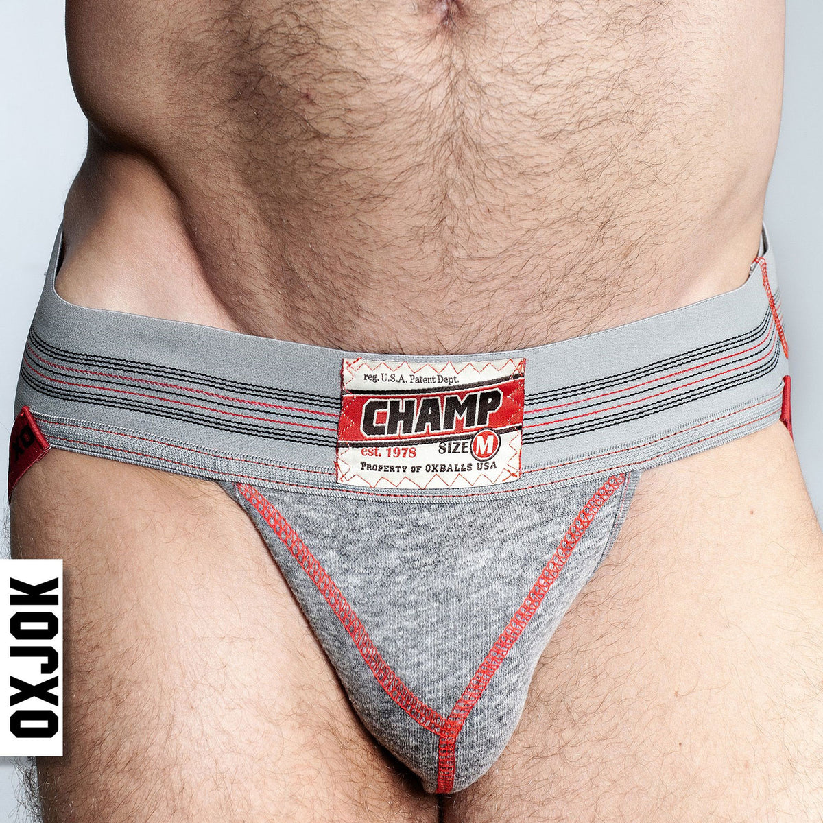 Champ Vintage Sweatshirt Jockstrap Gray Heather - Small