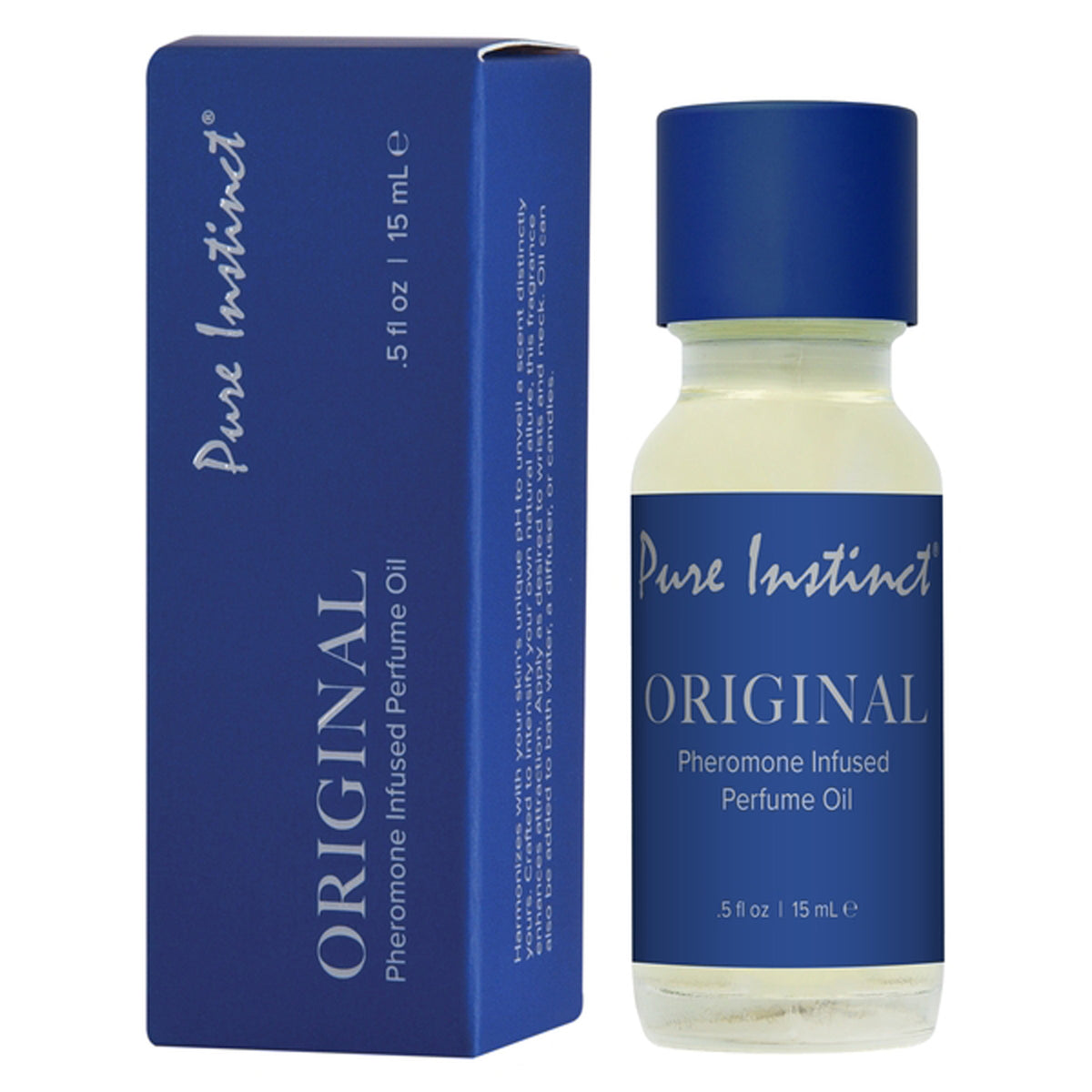 Pure Instinct Pheromone Perfume Oil Original Dropper 15ml .5fl Oz