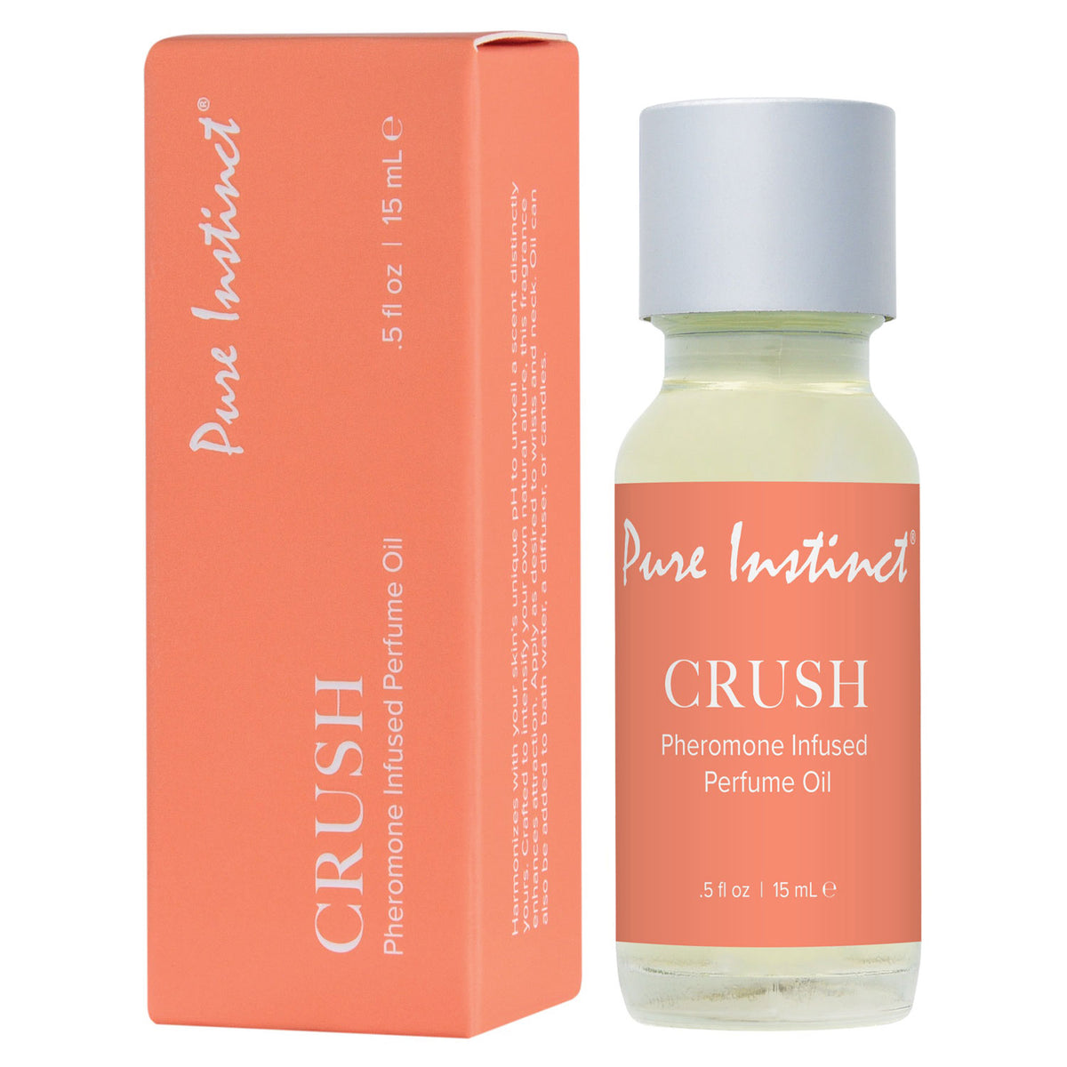 Pure Instinct Pheromone Perfume Oil Crush Dropper 15 ml | 0.5 Fl Oz Default Title