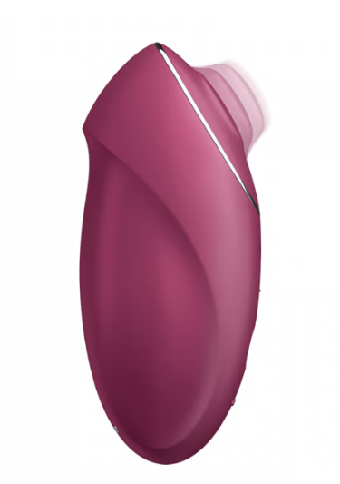 Satisfyer Tap and Climax 1 Vibrator - Grey Default Title