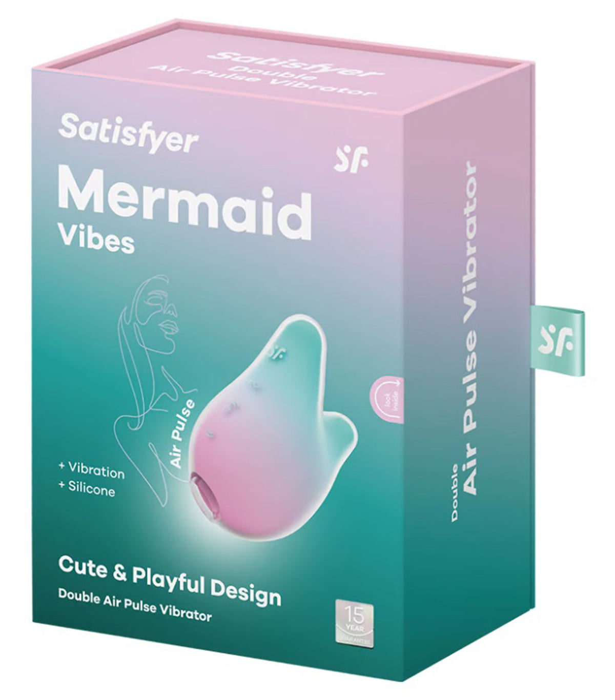 Satisfyer Mermaid Vibes - Mint Pink