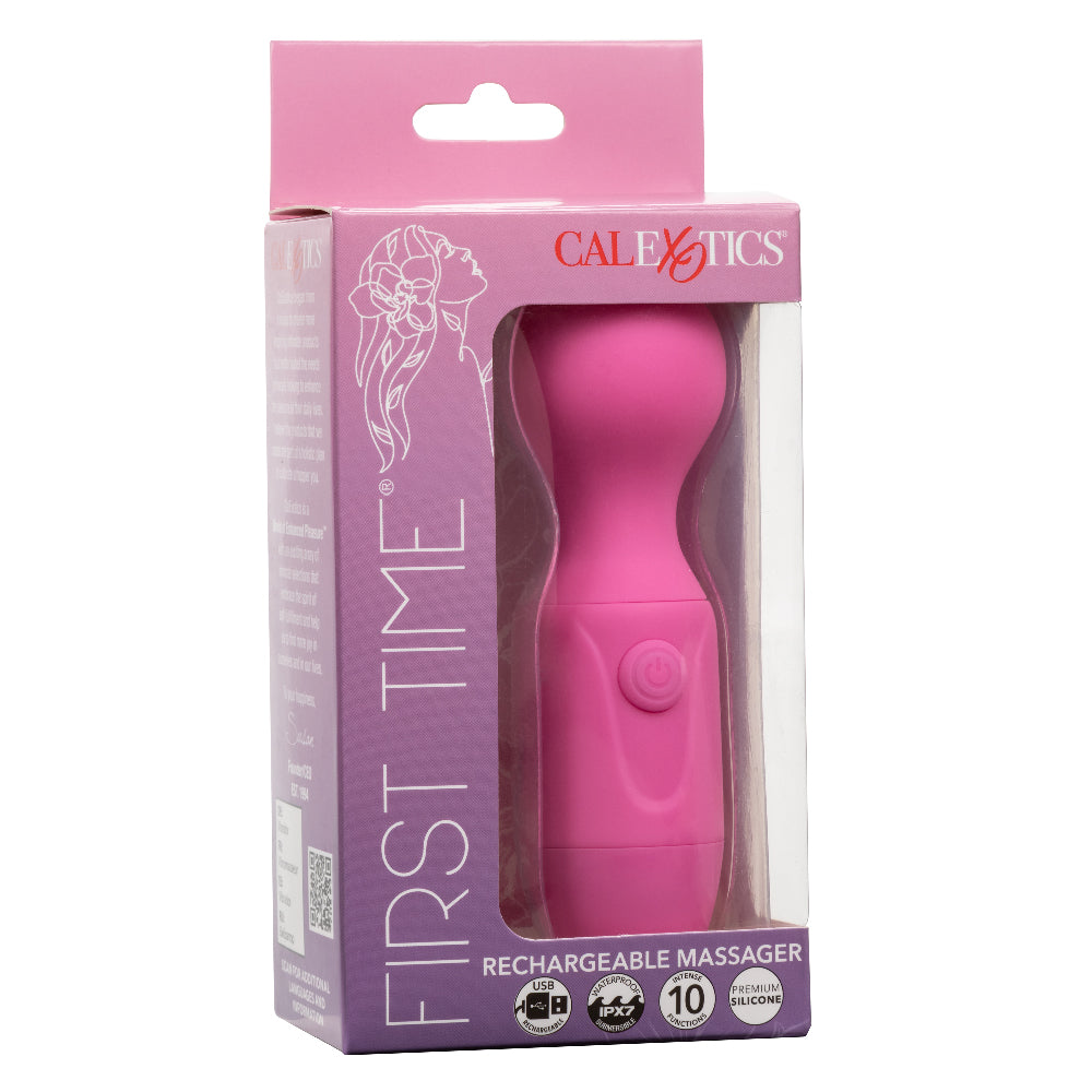 First Time Rechargeable Massager - Pink