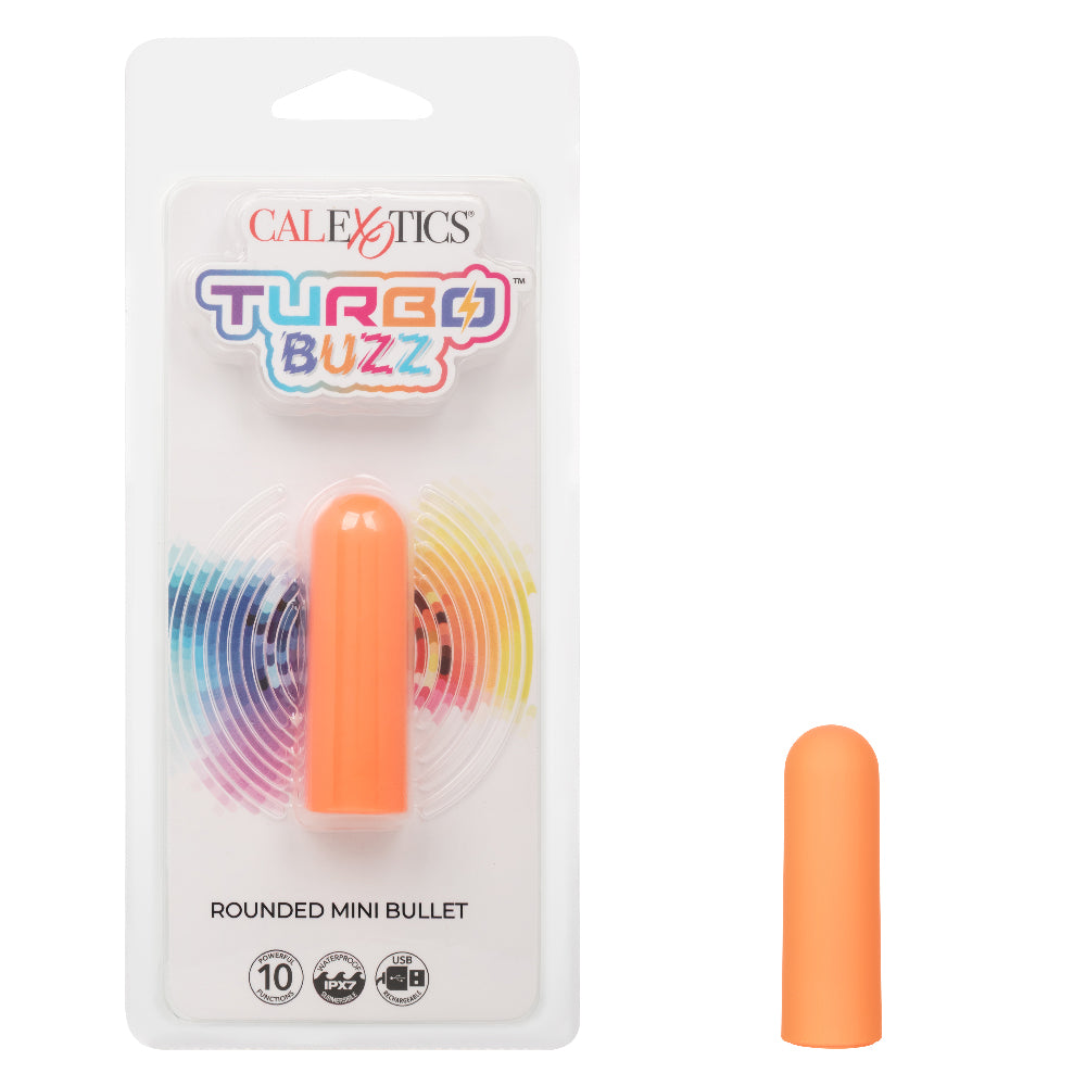 Turbo Buzz Rounded Mini Bullet - Orange Default Title