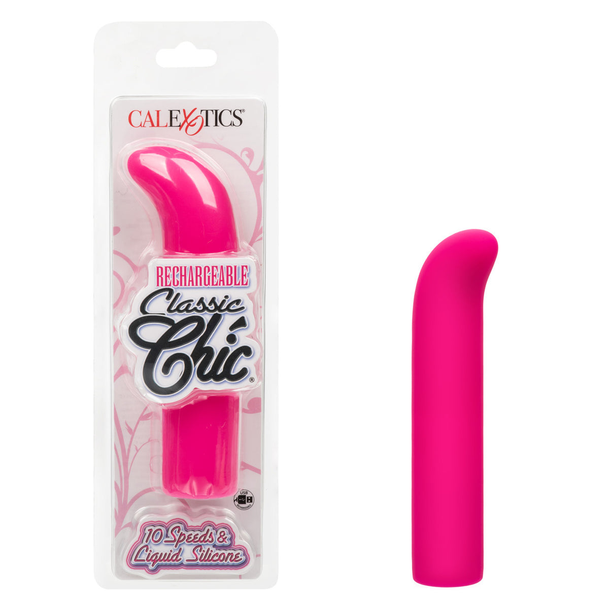 Rechargeable Classic Chic Mini “G” - Pink