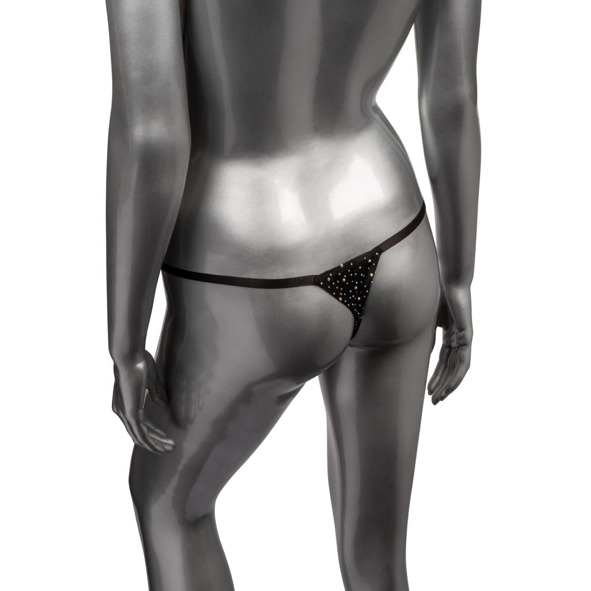 radiance crotchless thong one size black