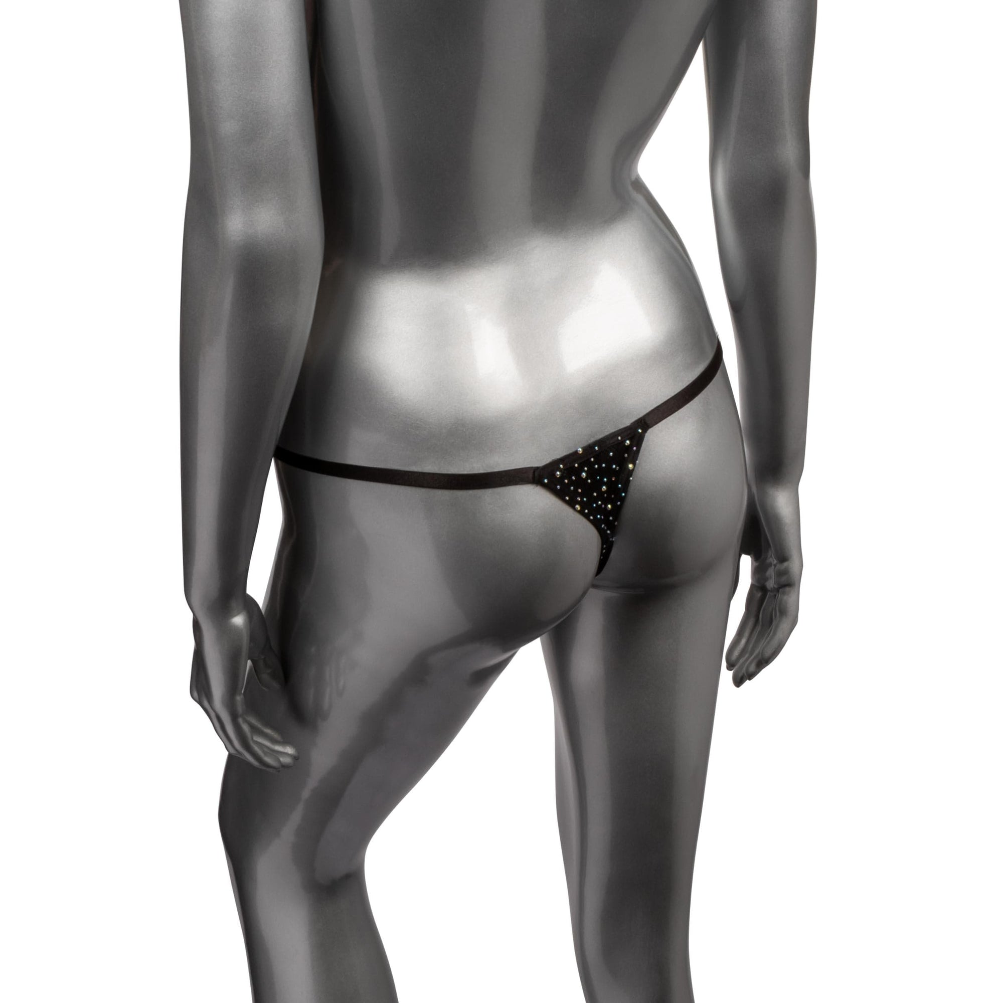 Radiance Crotchless Thong - One Size - Black Default Title