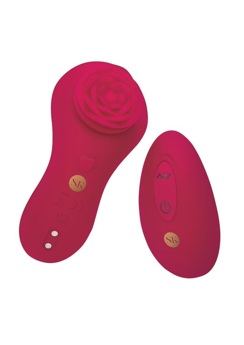 rosegasm rose surprise panty vibe red