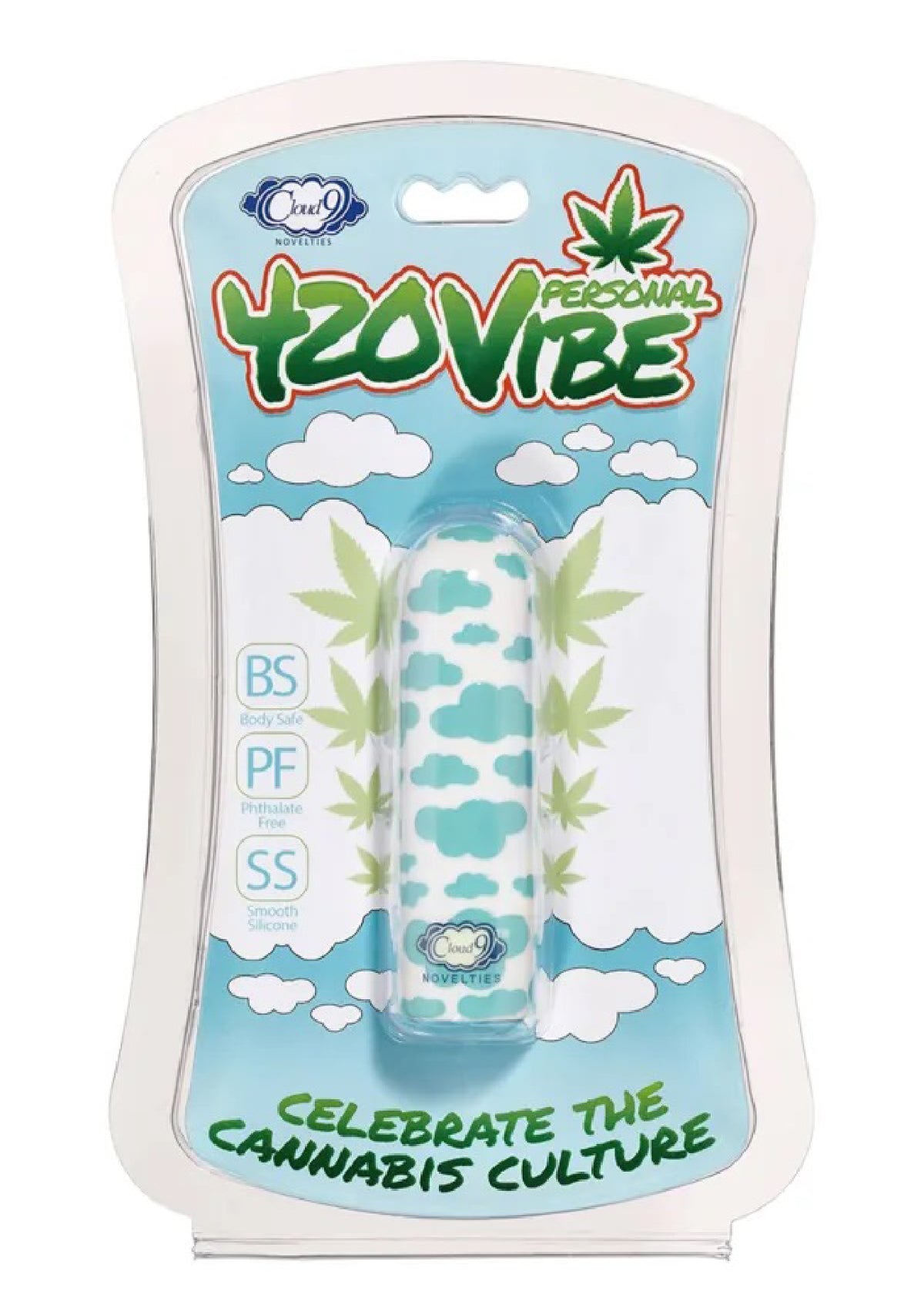 420 Stubby Vibe Cloud - White/blue