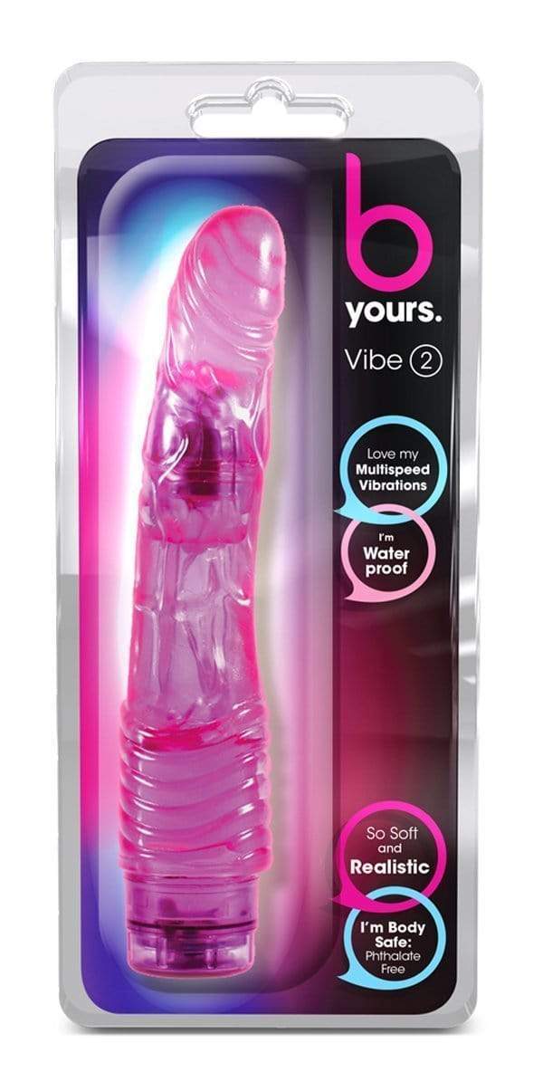 Blush Novelties   b yours cock vibe 2 purple