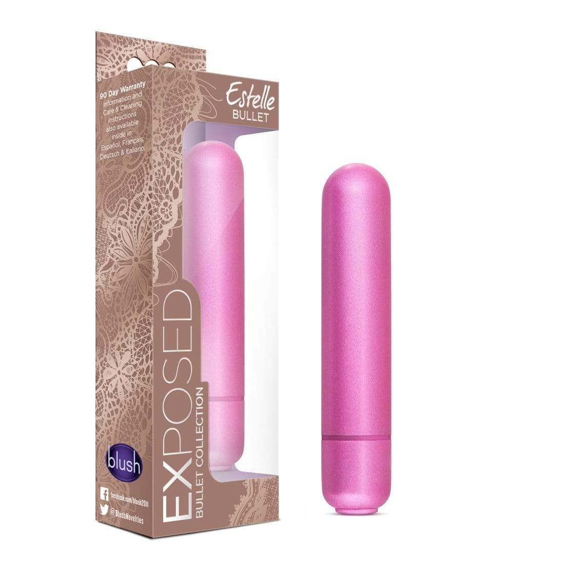 Blush Novelties - exposed estelle bullet raspberry