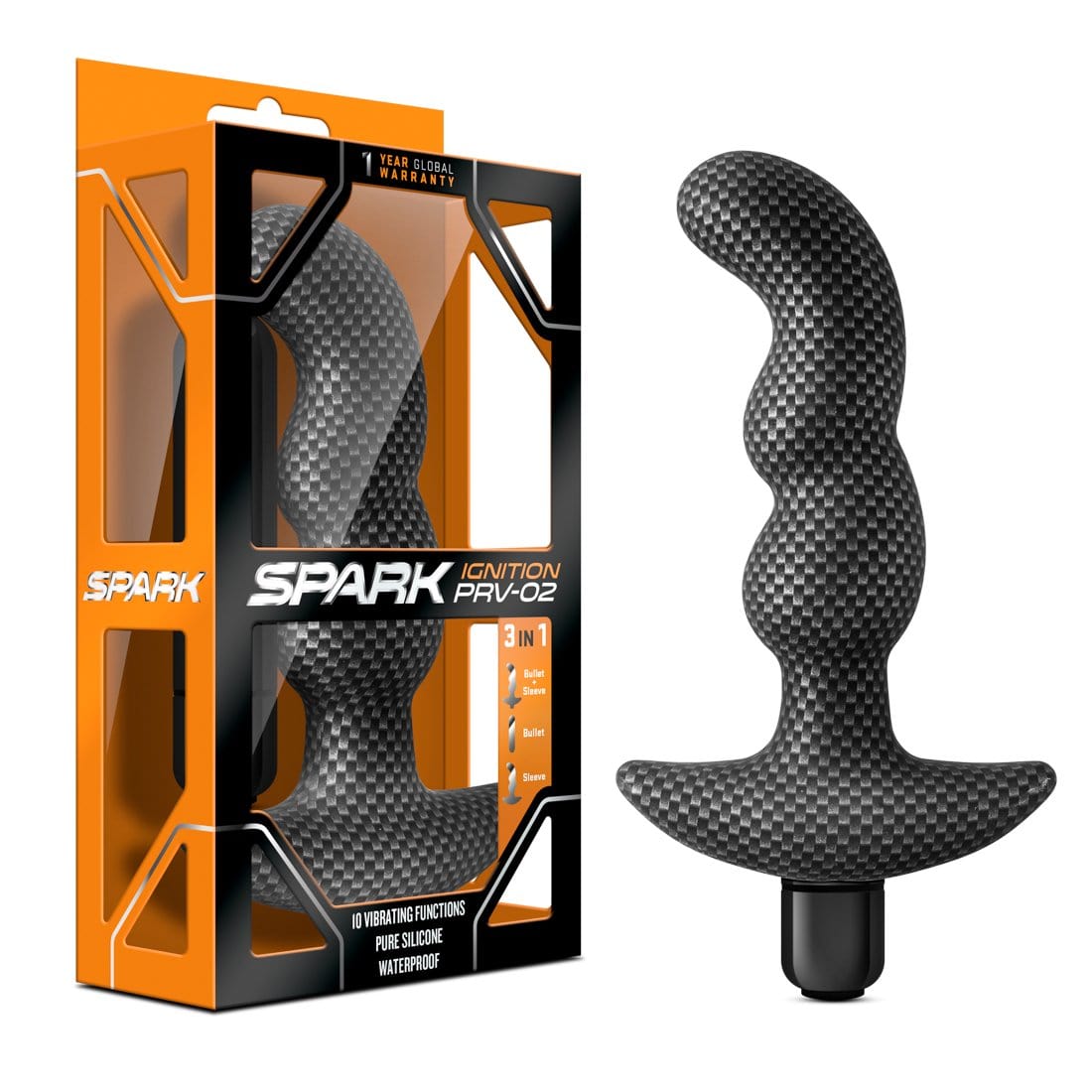 Blush Novelties   spark ignition prv 02 carbon fiber