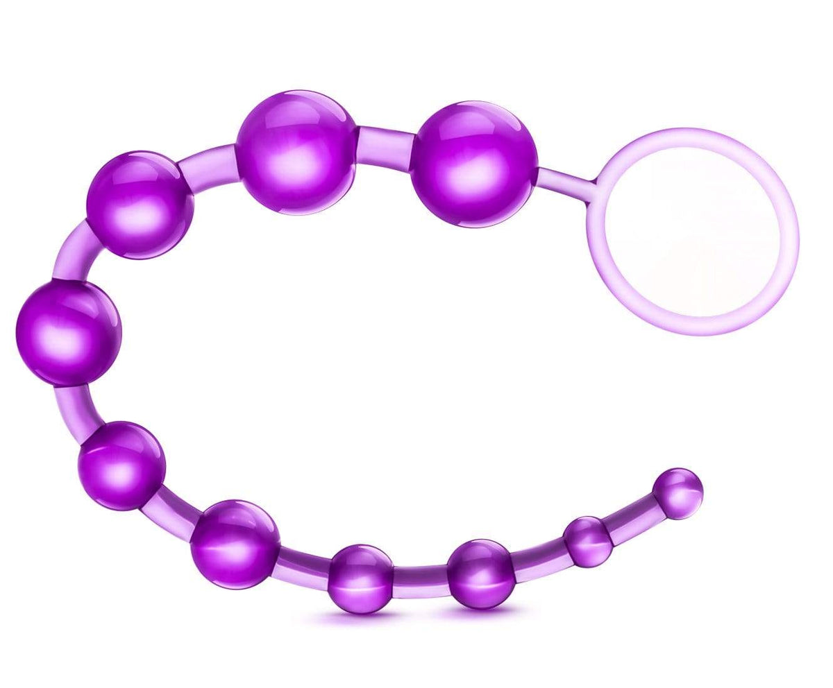 Blush Novelties   sassy 10 anal beads purple