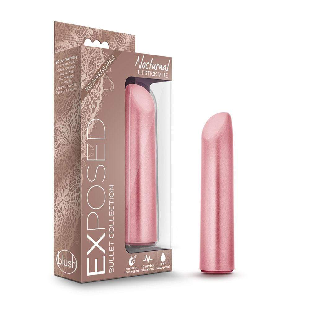 Exposed - Nocturnal - Rechargeable Lipstick Vibe - Dusty Rose