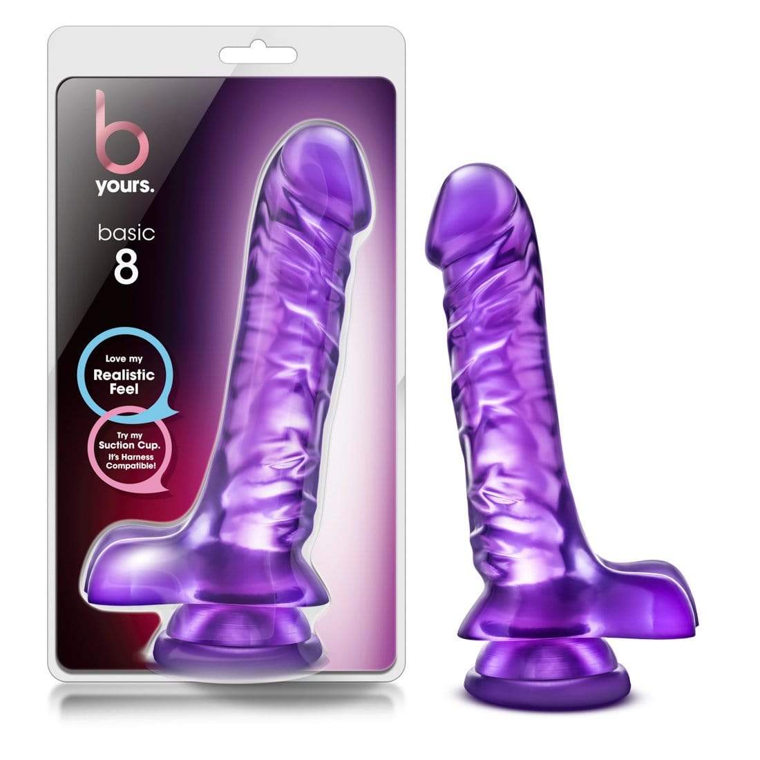 Blush Novelties   b yours basic 8 purple