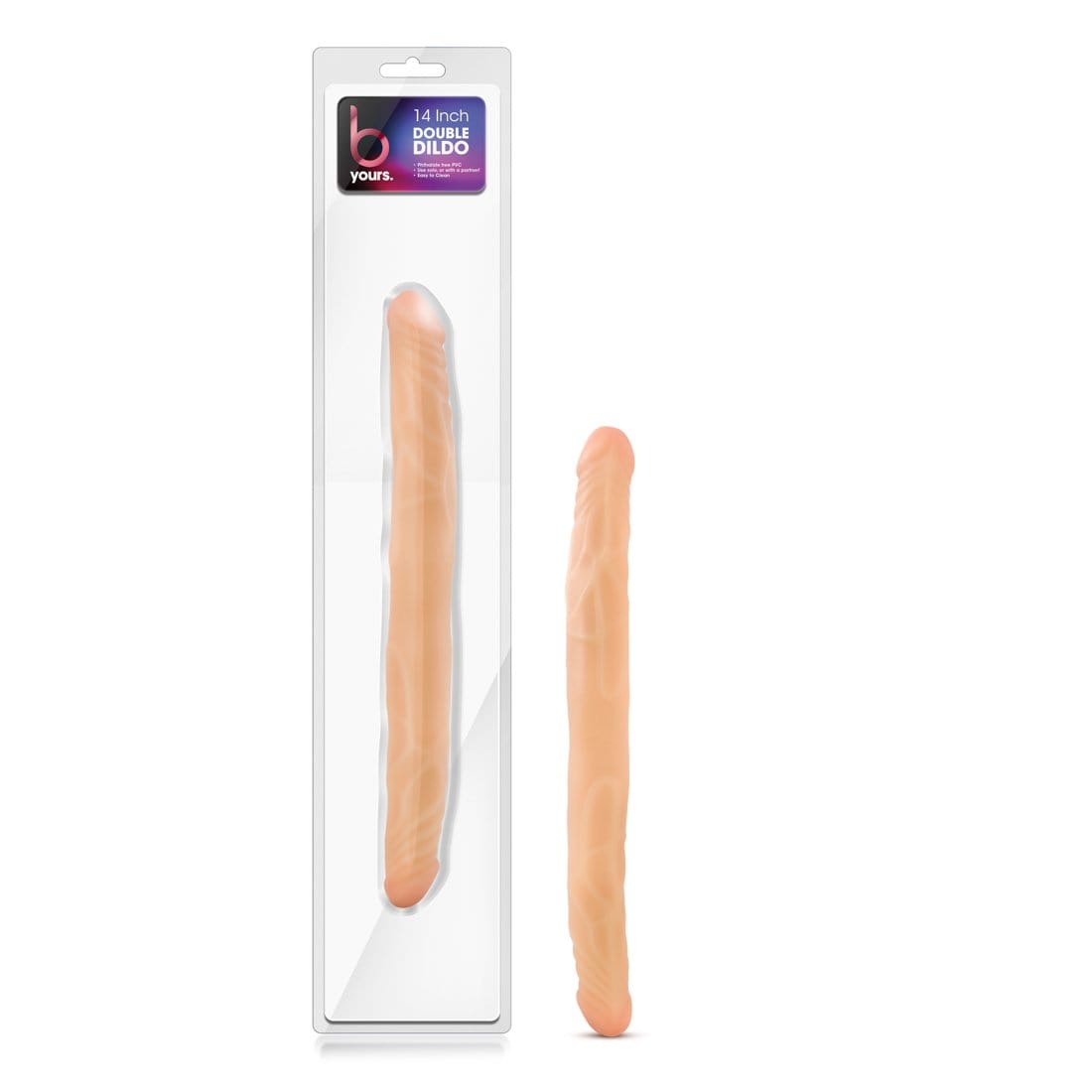 Blush Novelties   b yours 14 double dildo beige