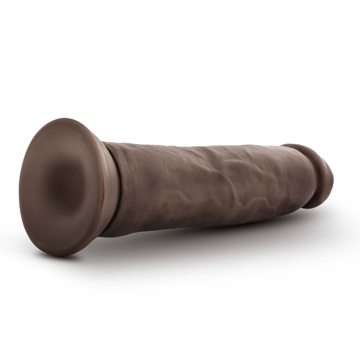 dr skin plus 9 inch posable thick dildo chocolate