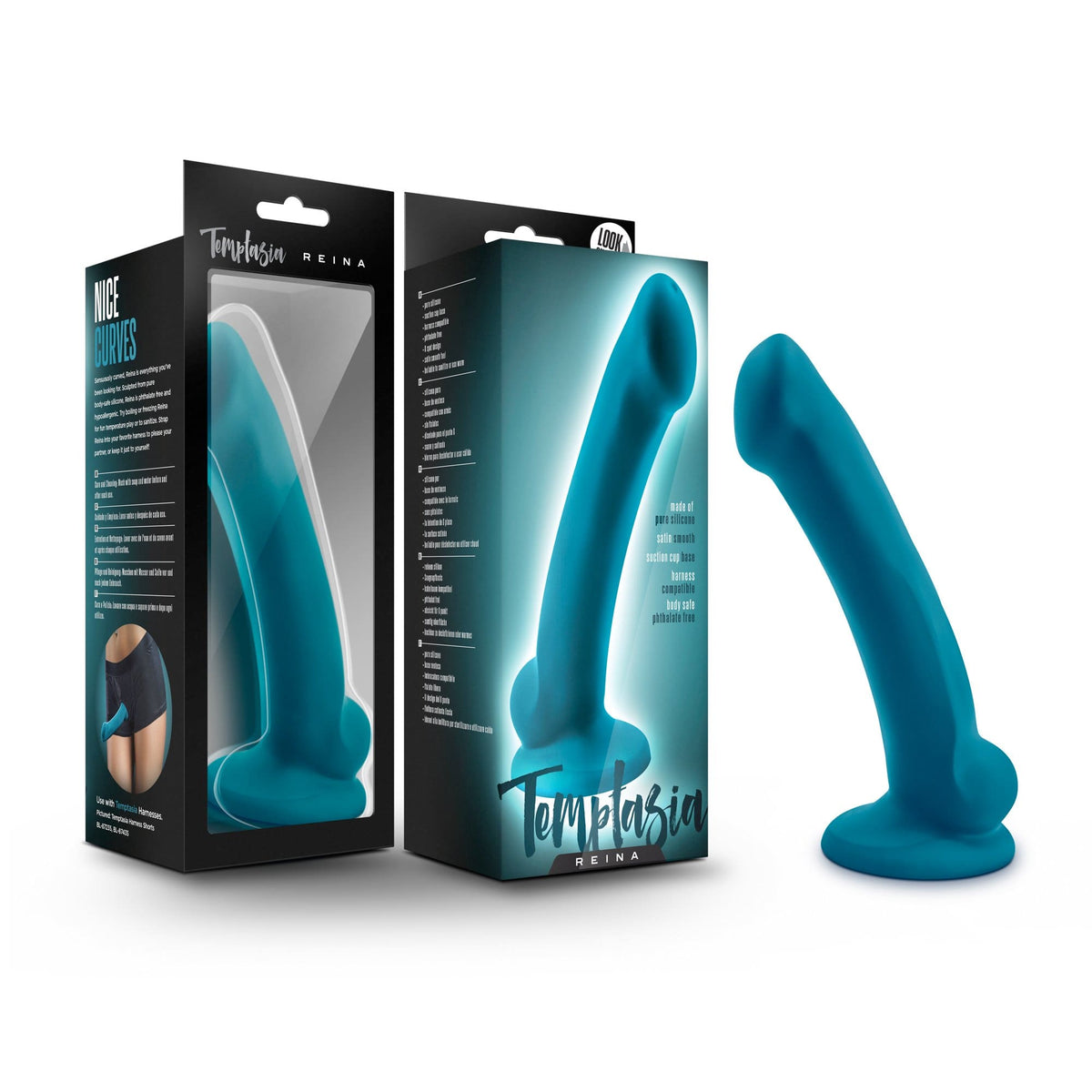 Blush Novelties   temptasia reina teal