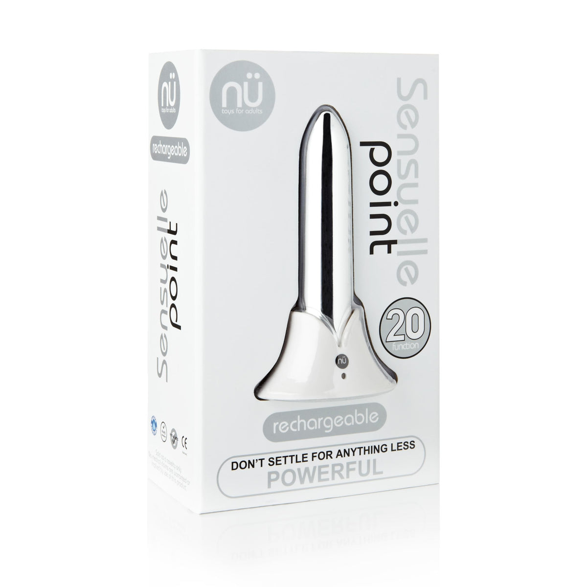 sensuelle point 20 function bullet silver