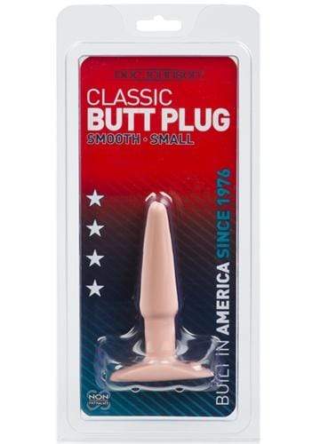 Classic Butt Plug Smooth - Small - White