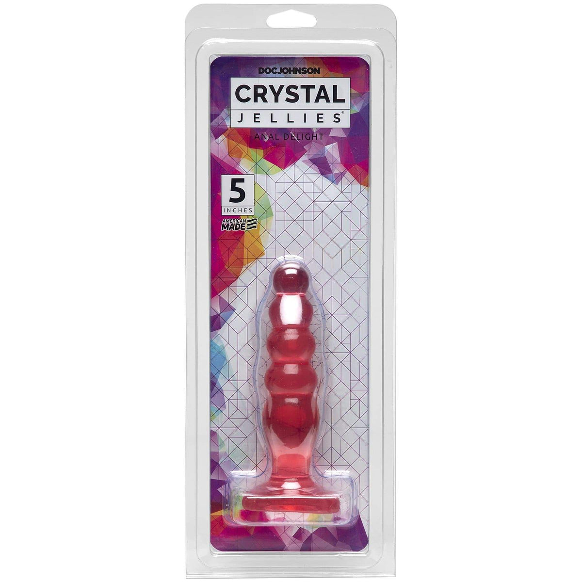 Crystal Jellies Anal Delight - Pink Default Title