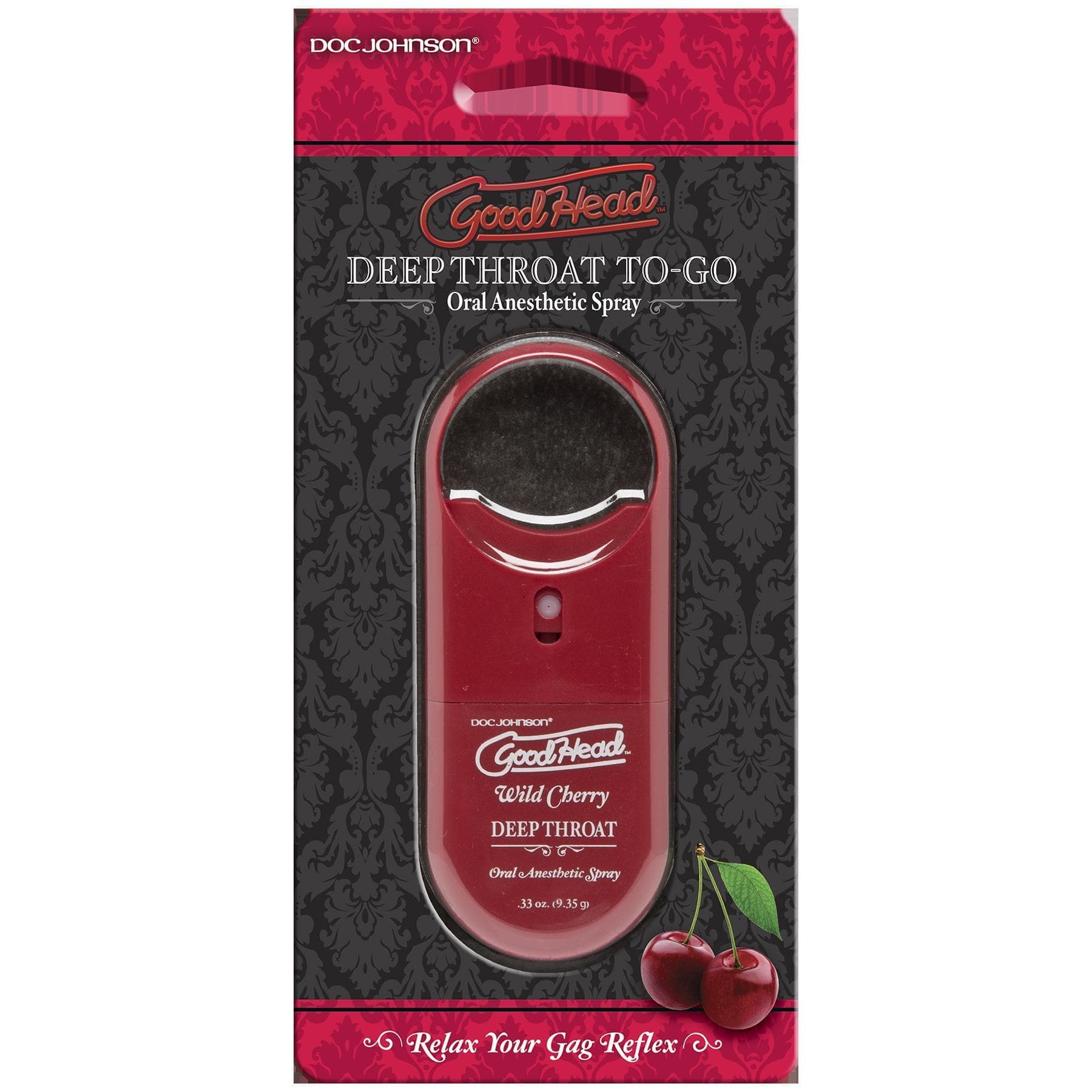 Goodhead to Go Deep Throat Spray - Wild Cherry Default Title