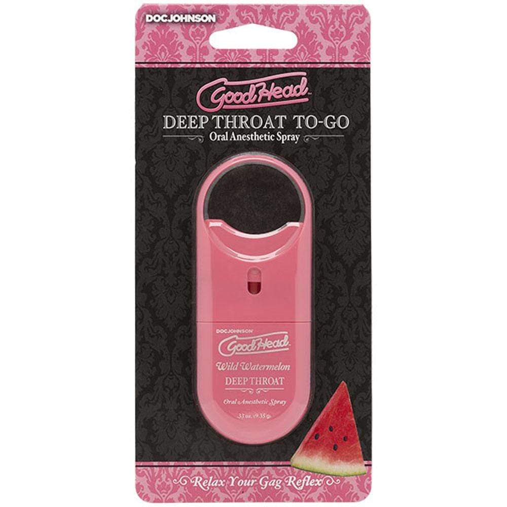 Goodhead - Deep Throat Spray to-Go - Wild Watermelon - .33 Oz. Default Title