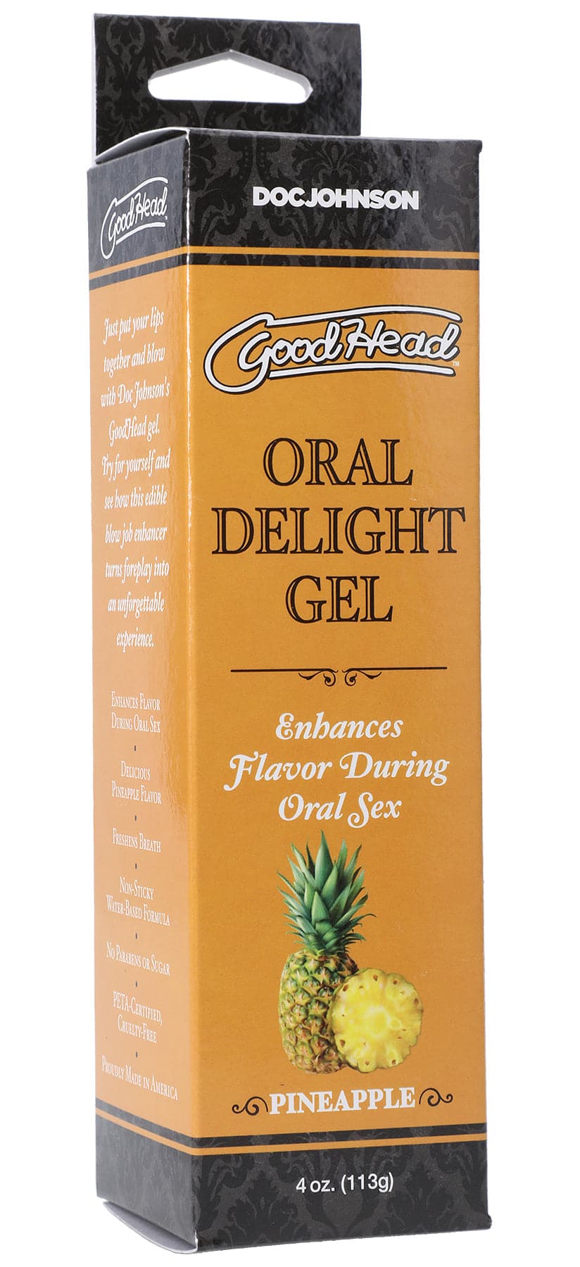 Doc Johnson Good Head Oral Delight Gel, Wild Cherry, 4 Ounce, assorted