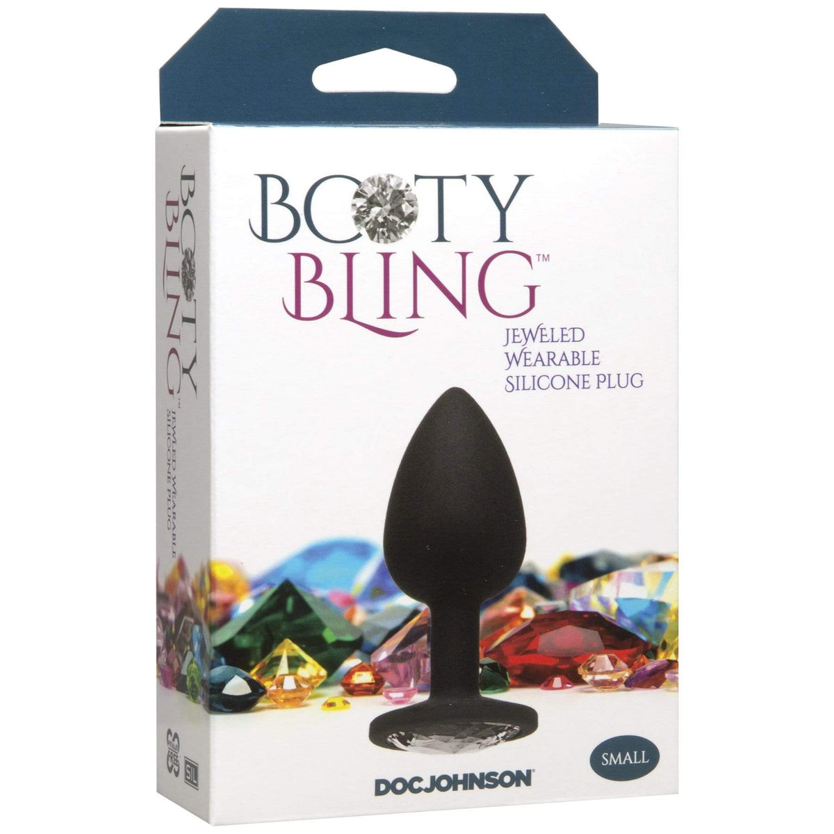 booty bling silver small