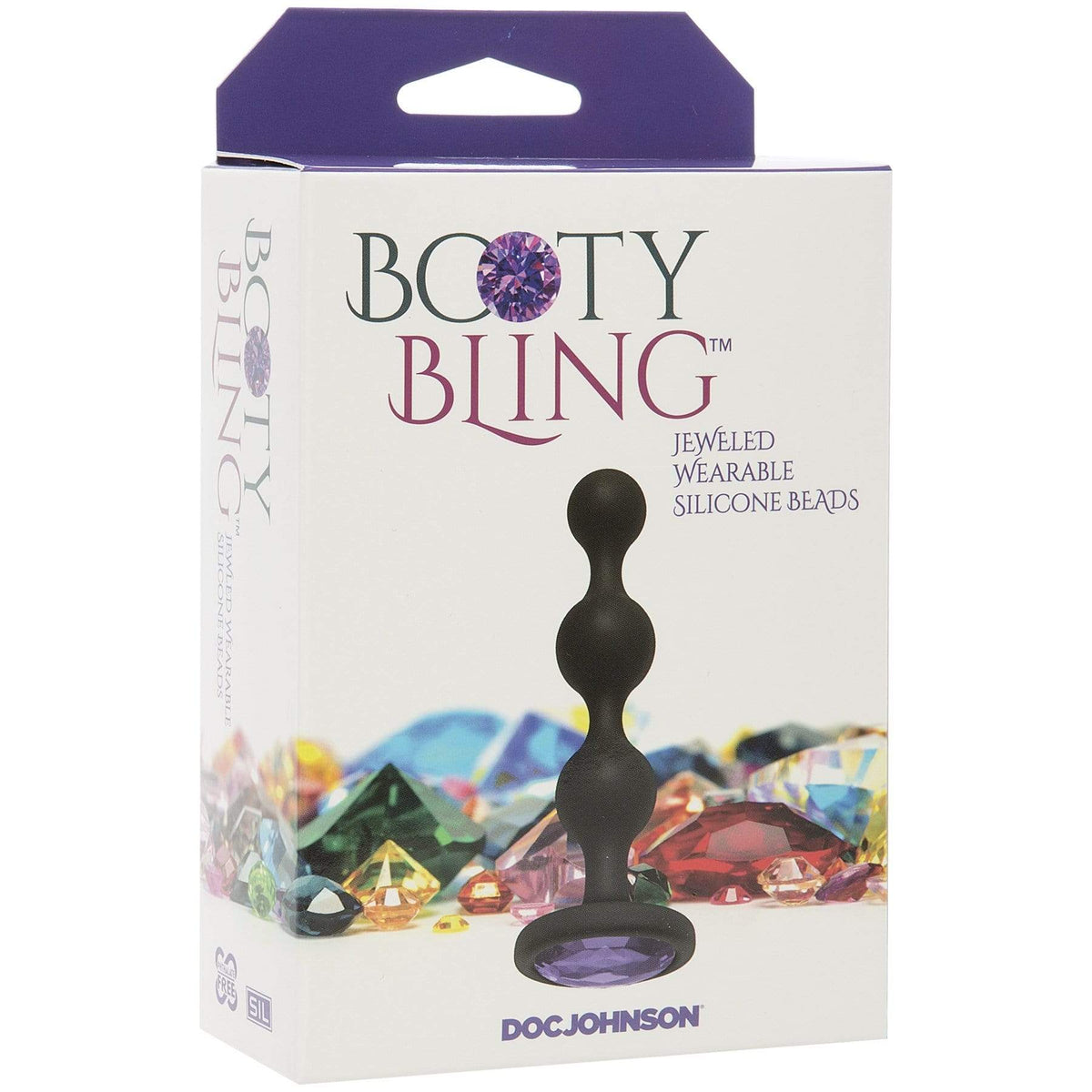 Booty Bling - Wearable Silicone Beads - Purple Default Title