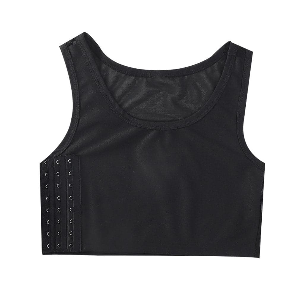 Gender Fluid Chest Compression Binder - Xlarge - Black Default Title