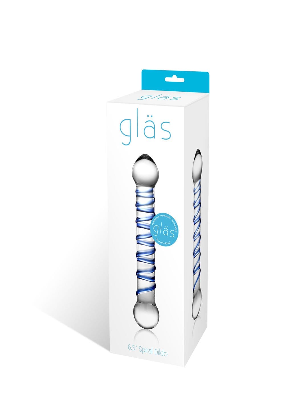 Spiral 6" Glass Dildo Default Title